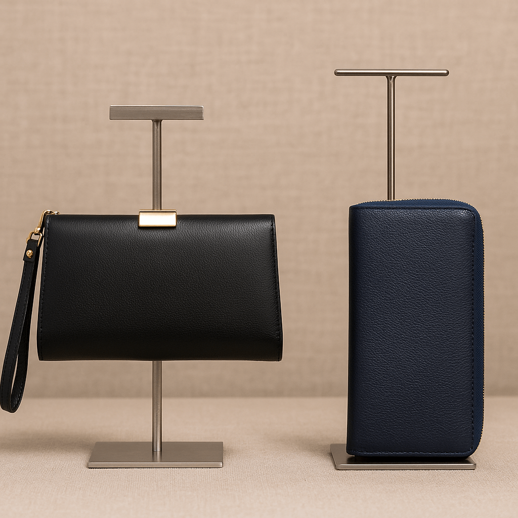 Clutch vs Wallet Displays: Smarter B2B Fixture Picks